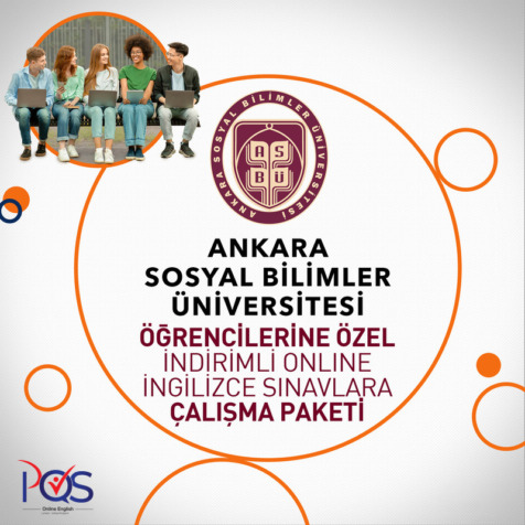 ASBÜ ÖĞRENCİLERİNE ÖZEL İNDİRİMLİ ONLINE İNGİLİZCE SINAVLARA ÇALIŞMA PAKETİ