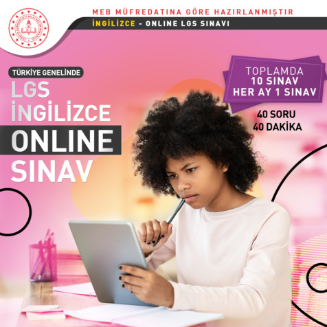 ONLINE LGS İNGİLİZCE SINAV
