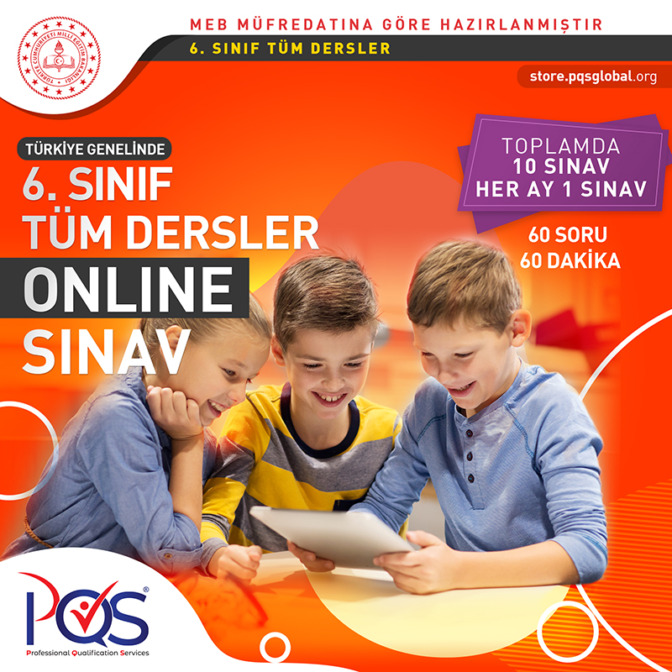 6. Sınıf Tüm Dersler